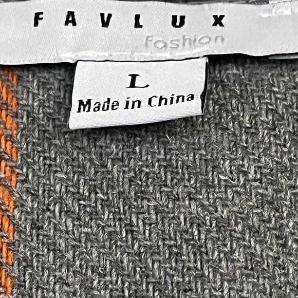 FAVLUX•Gray Plaid Vest - Picture 2 of 11